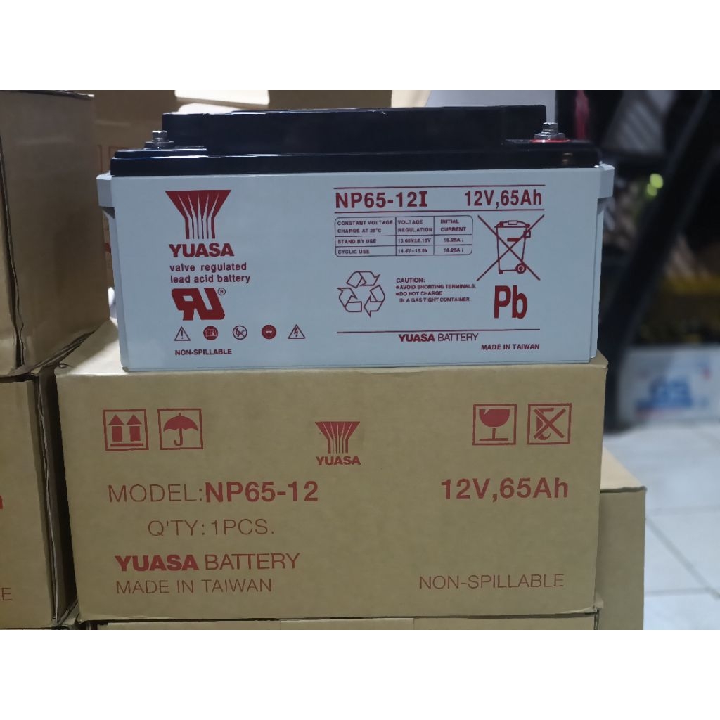 battery vrla 12vol 65ah YUASA NEWW