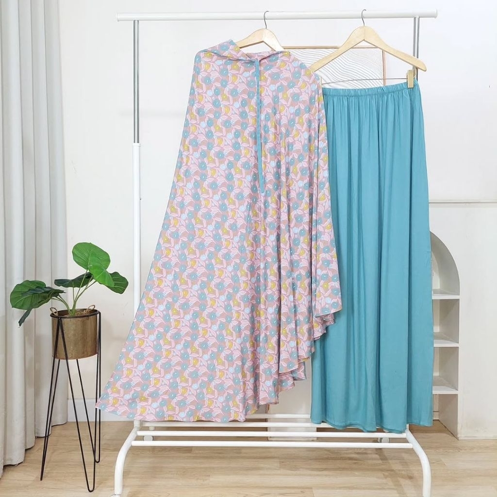 MUKENA MECCA PRAYER SET RAYON PREMIUM MUKENA ALL SIZE JUMBO