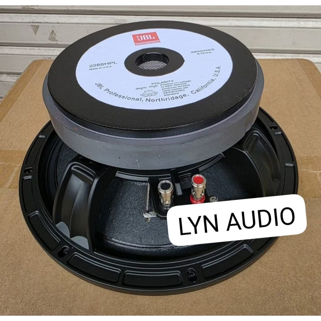 SPEAKER COMPONENT JBL 12 INCH VC 3 INCH 1000 WATT 12/2265HPL FULL RANGE