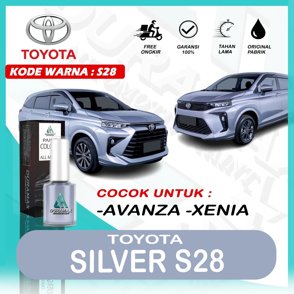 CAT OLES TOYOTA SILVER S28 AVANZA XENIA