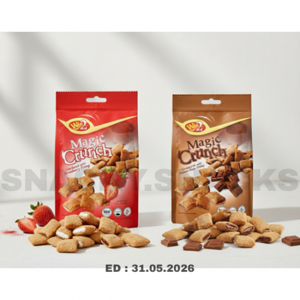 SNACK MALAYSIA - Win2 Magic Crunch 60g - HALAL