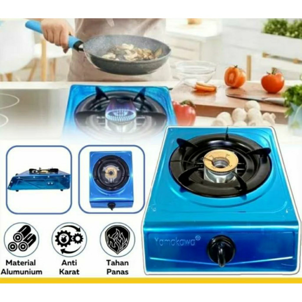 Kompor gas 1 tungku Yamakawa