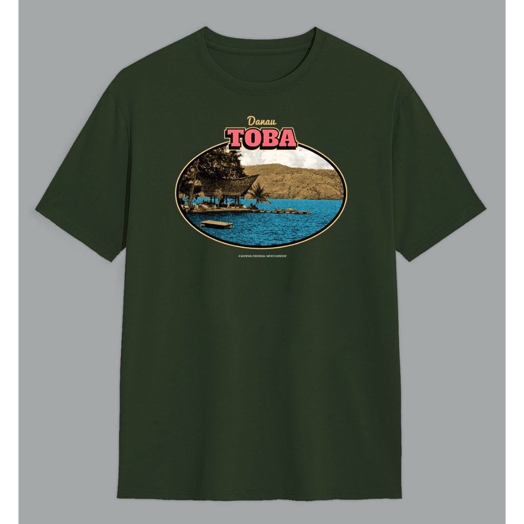 Kaos Toba Maps | T-Shirt Batak