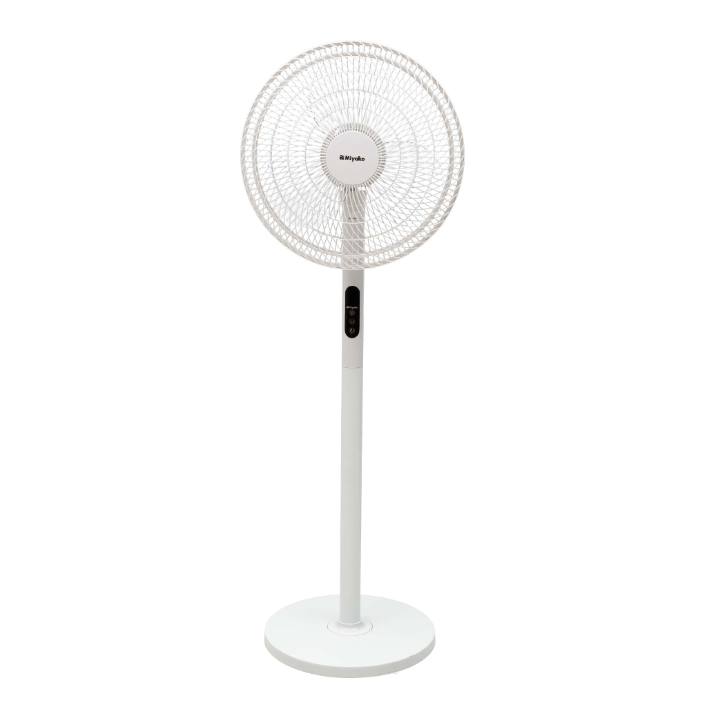 Kipas Angin Berdiri Miyako KAS-1697 DRW Remote Minimalis | Stand Fan Miyako