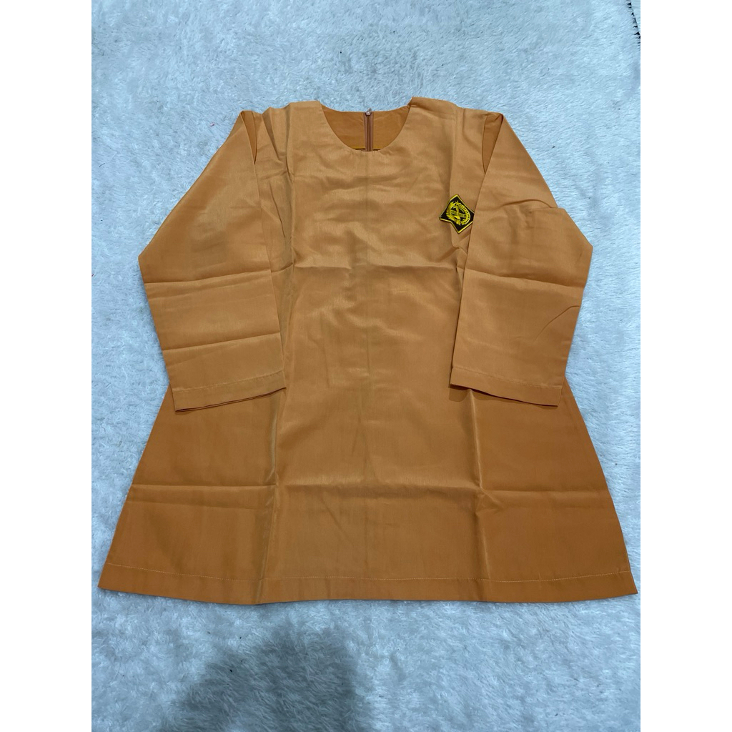 (Obral 2248) Baju kurung pramuka SMP/SMA bahan licin