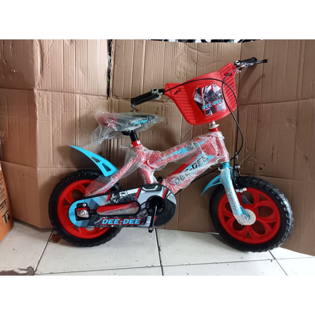 sepeda bmx/mini ban mati/ban eva/roda busa 12” Dee-Dee ,cocok untuk anak umur 2-4 tahun