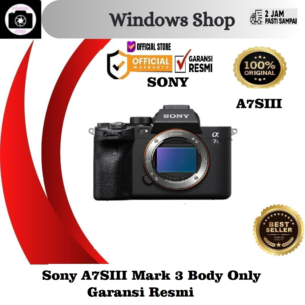 Sony Alpha A7S III mark 3 Body Only Garansi Resmi