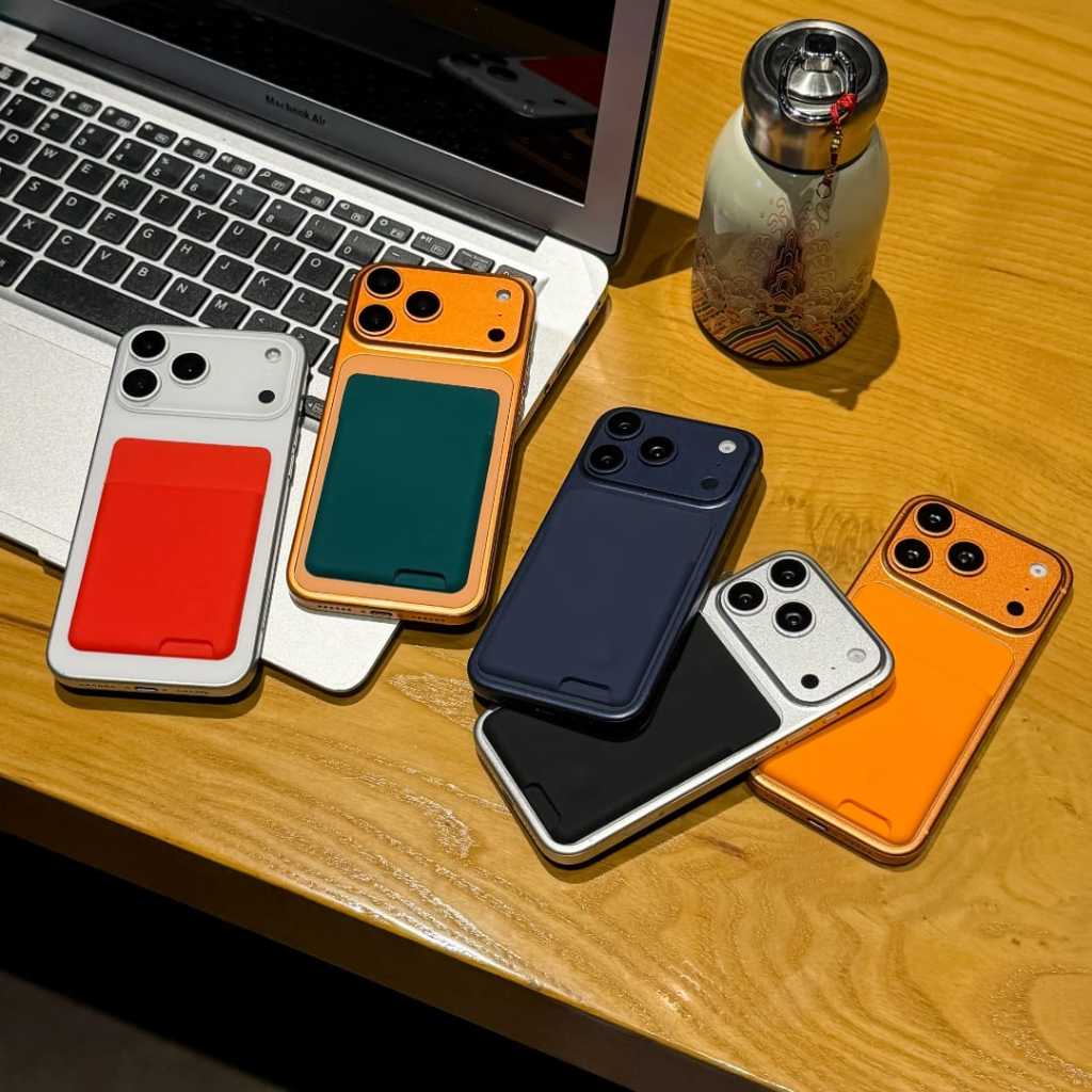 Silicone Sticky Card Holder Universal Phone - Dompet Kartu