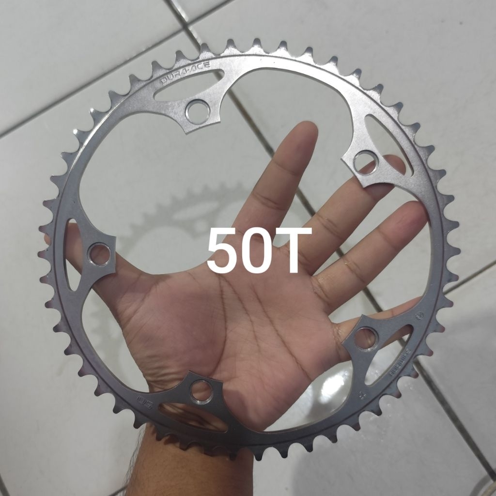 chainring dura ace 50t njs bekas OKE
