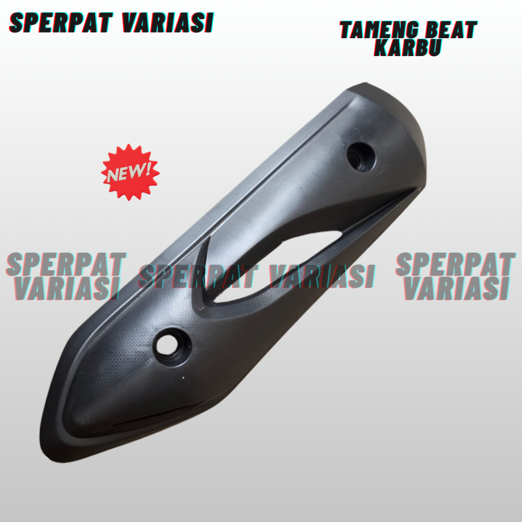 Cover Tameng Tutup Knalpot Honda Beat Karbu / Tutup Knalpot Beat Karbu BEAT 2008-2012