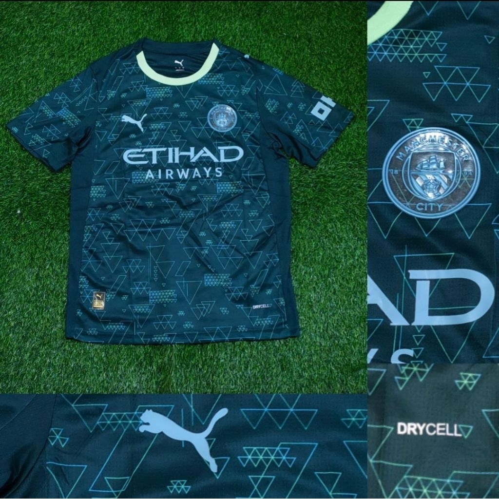 Jersey Kaos Baju Sepak Bola Man Mancester Manchester City Citi Home Away 3rd Third Fourth 4th Specia