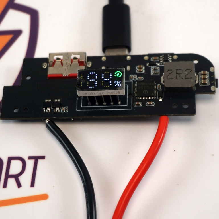 Modul Power Bank IP5356 LCD VOOC Fast Quick charge QC3.0 PD3.0 QC4.0 PB 22.5W