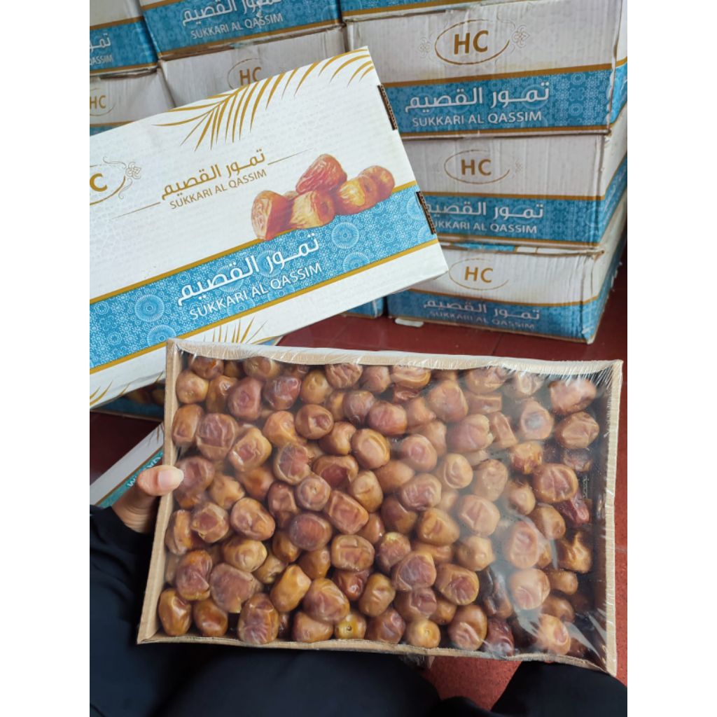 KURMA SUKKARI HC GRADE A WREPING 3 KG| Kurma Basah sukkari HC | Kurma Madu Sukari 3 kg