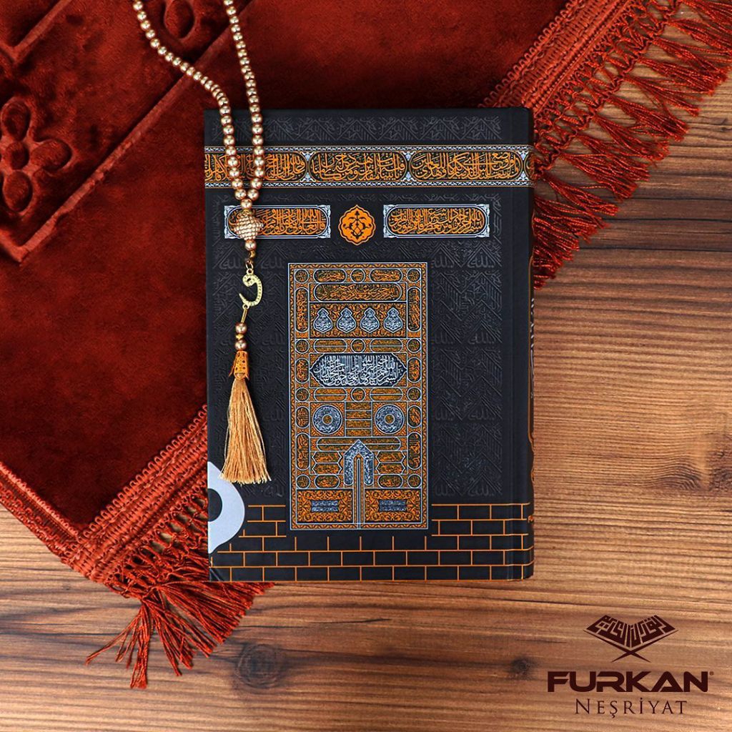 Furkan Al-Qur'an Karim Cover Ka'bah Asli Turki
