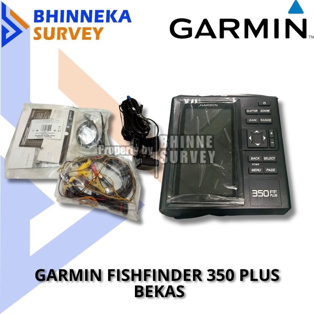 GPS Garmin Fishfinder 350 Plus Bekas Like New / Garmin FF 350 Plus Second