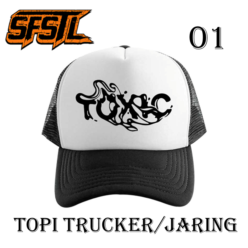 SEFA STYLE - Topi Trucker Jaring ORIGINAL Lotto Unisex