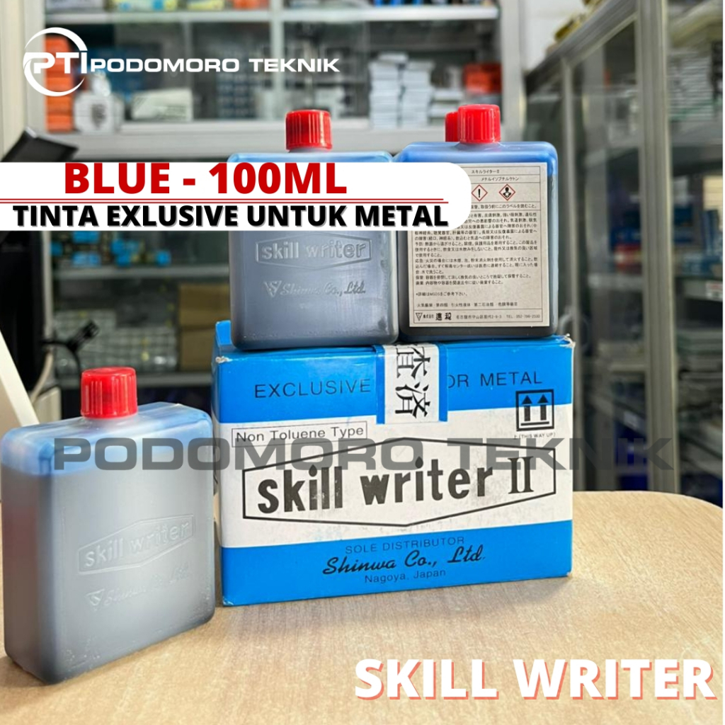 SHINWA Skill Writer III Tinta Exclusive Skill Writer Metal SHINWA - 100ML
