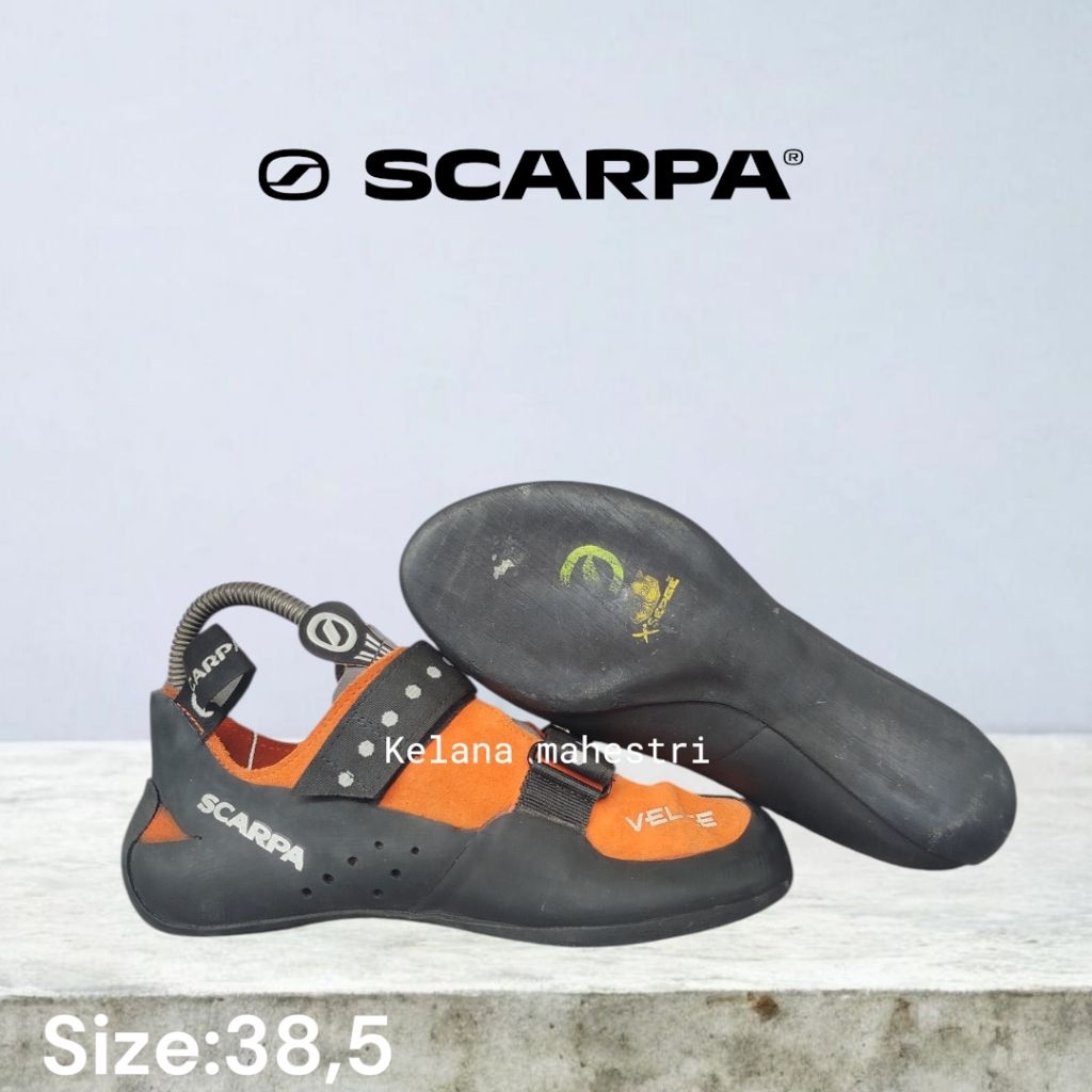 sepatu scarpa velonce climbing shoes ll size 38,5 sepatu panjat tebing