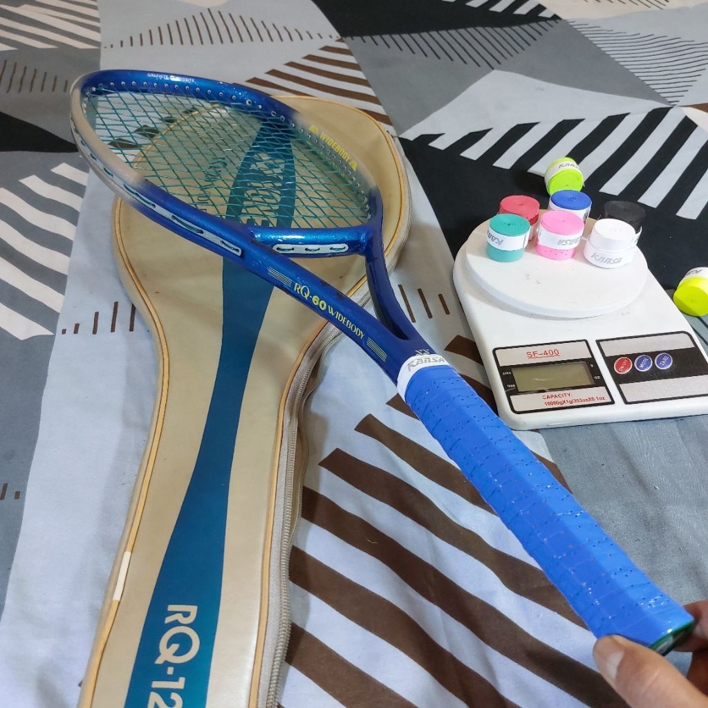 RAKET TENIS ORIGINAL YONEX RQ-60 BEKAS 359G