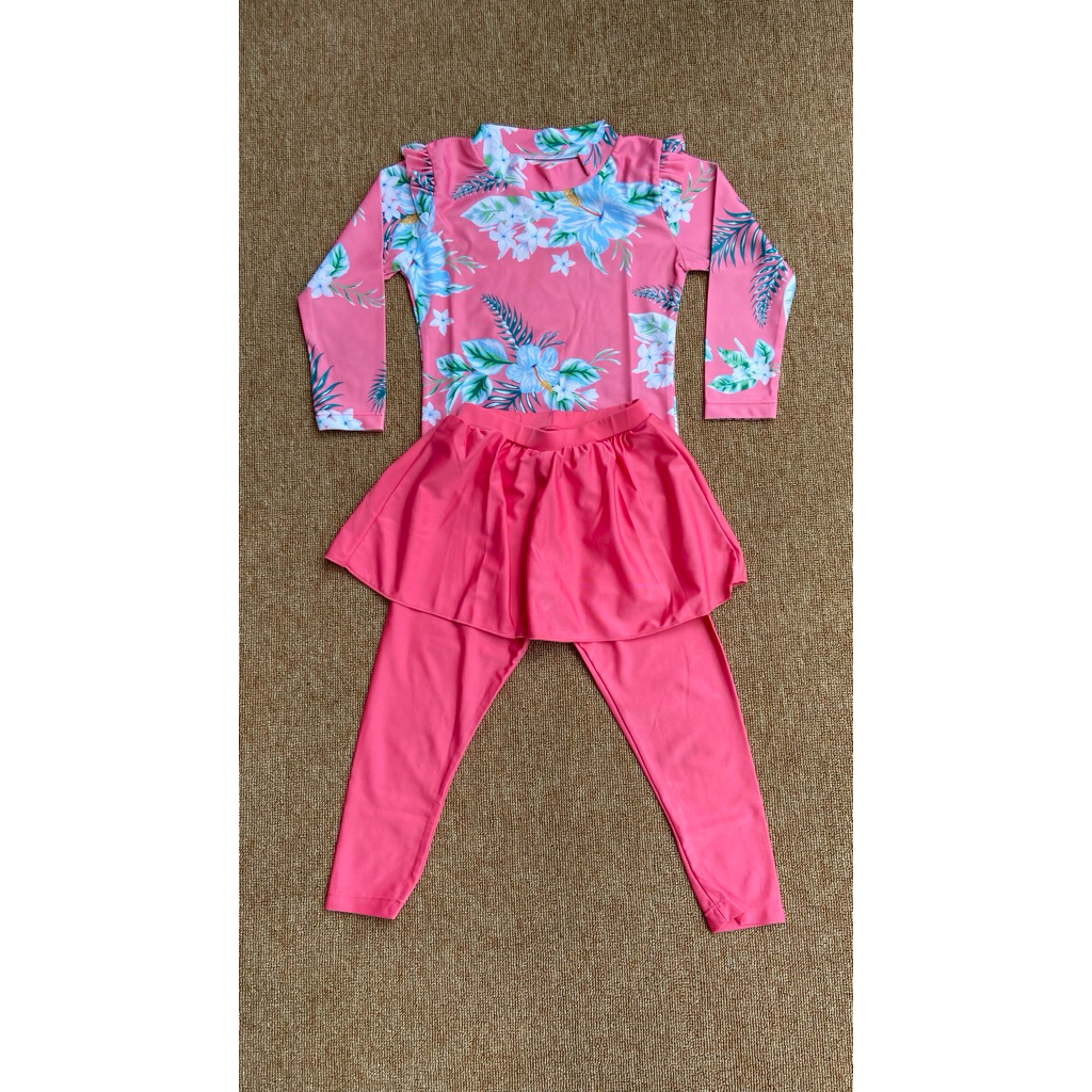 Baju Renang Anak Perempuan Usia 3-4 Tahun Baju dan Celana Second
