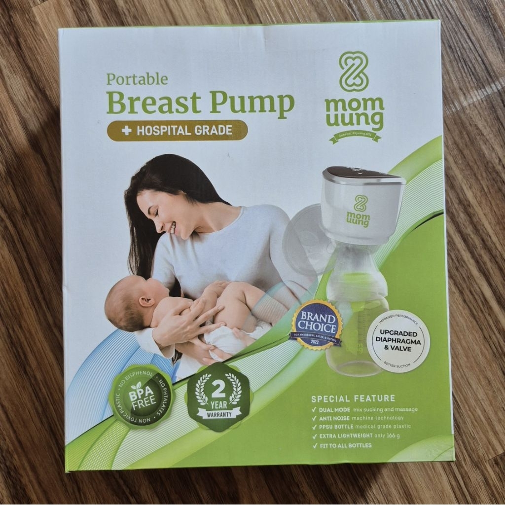 [BARU] Pompa Asi Breast Pump MomUung Mom Uung Portable