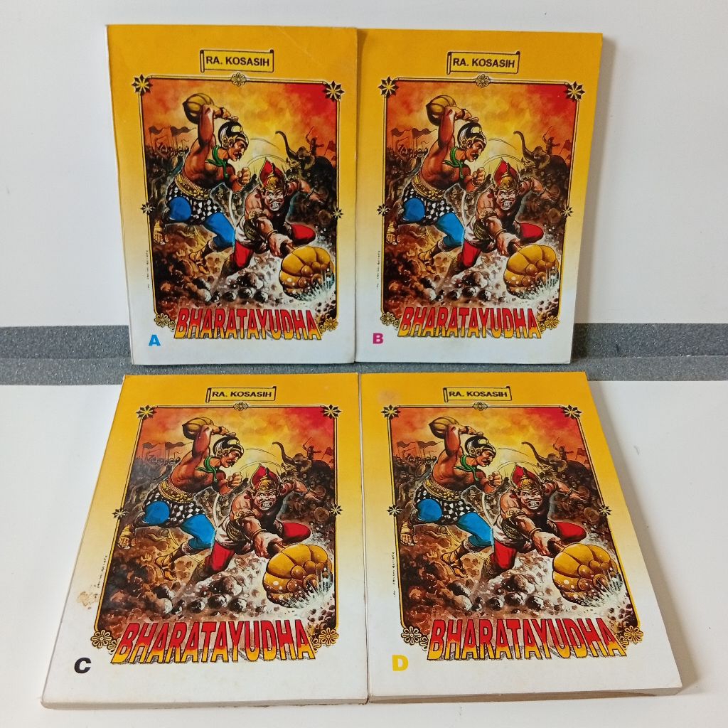 Satu paket komik Bharatayudha RA Kosasih ( 4 Buku)