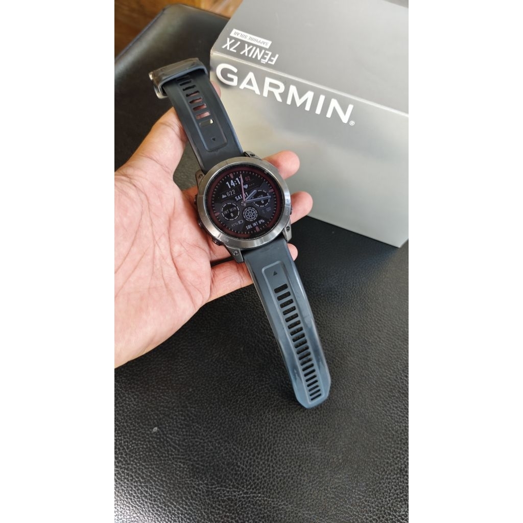 garmin fenix 7x sapphire solar