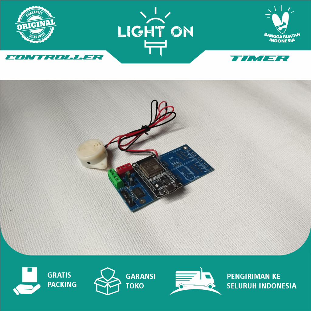 Controller Timer Stopwatch Counter UP, DOWN, NO LIMIT - 1x3 Panel P10 Balap