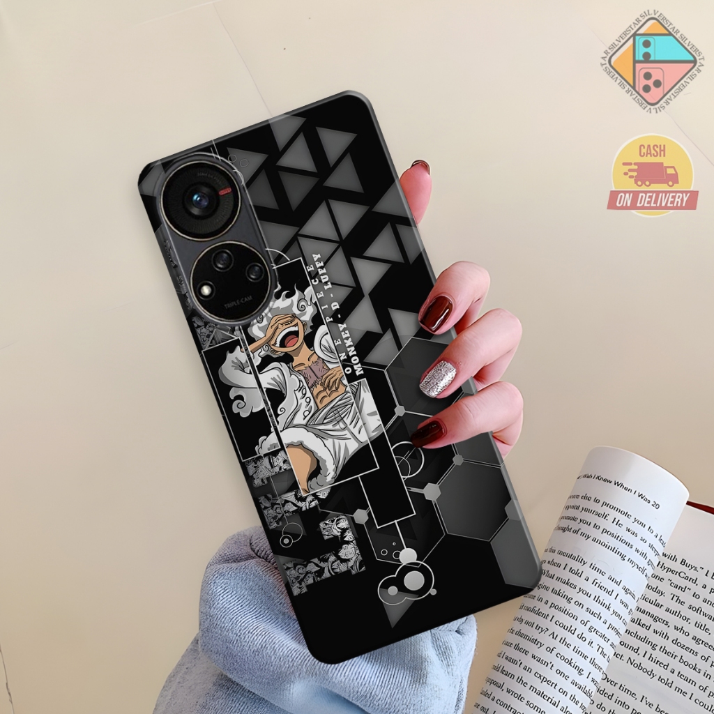 ZTE Blade V40s  Macaron Square Black Softcase ZTE Blade V40s