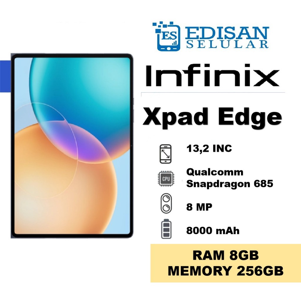 INFINIX XPAD EDGE 4G [8/256GB] GARANSI RESMI