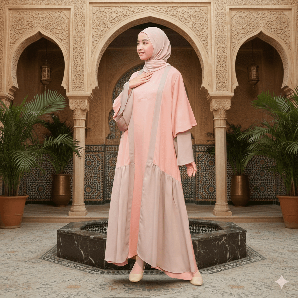 Kyoya Baju Gamis Wanita Lakshita Busui Dress