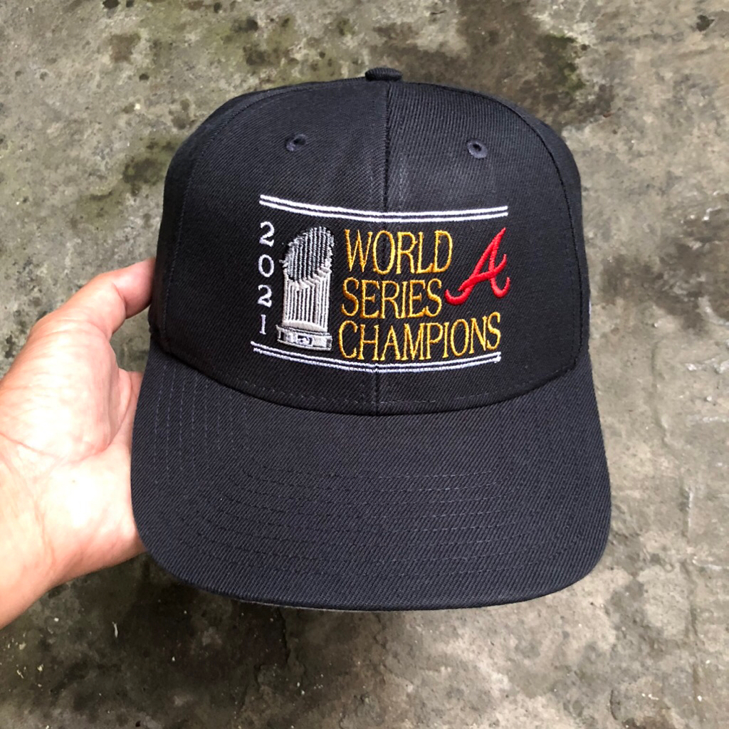 Topi Bekas Second 47 Atlanta World Series Champion