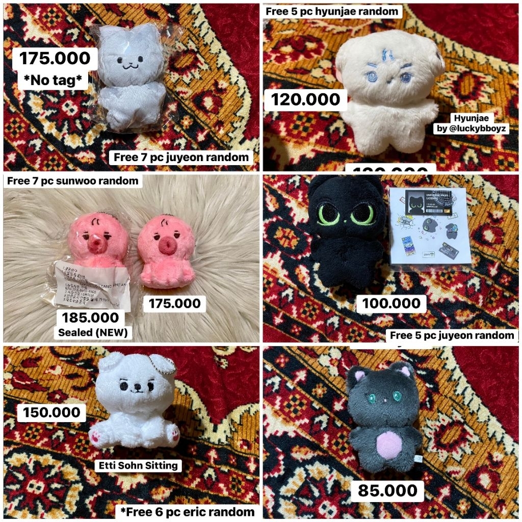 Doll The Boyz Sunwoo Juyeon Hyunjae Eric Tteonko Jjyunyang Jyunyang Etti Sohn