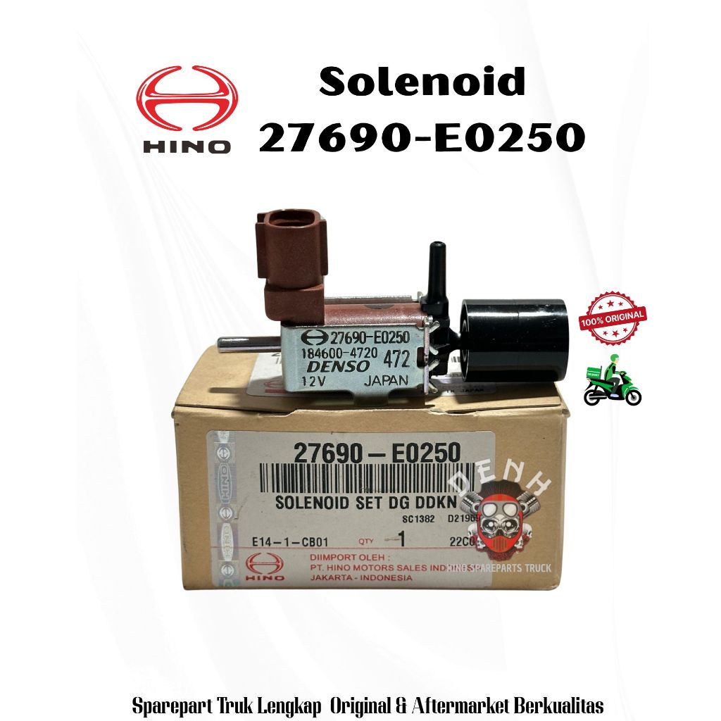 27690-E0250 / 27690 - E0250 / 27690 E0250 Selonoid Dutro Asli Hino