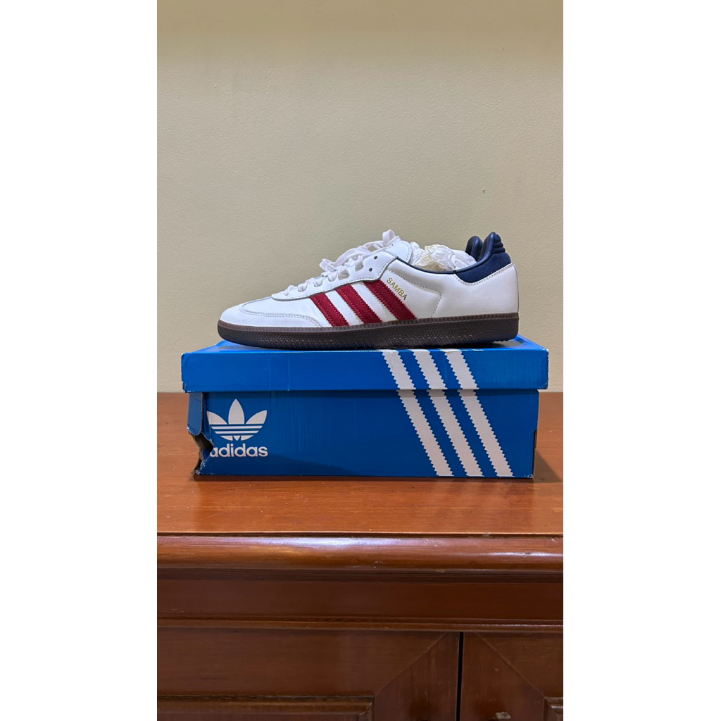ADIDAS SAMBA OG WHITE RED