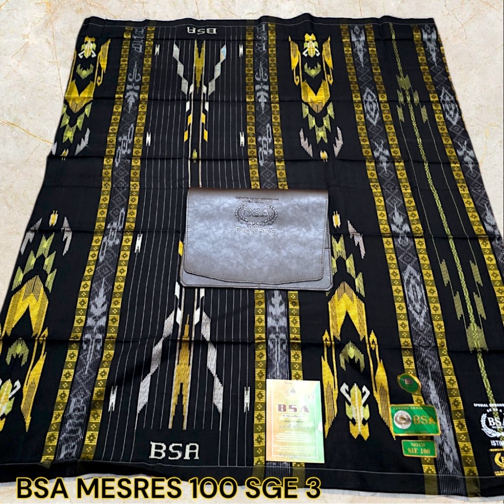 Sarung BSA MESRES 100 MOTIF SGE (SONGKET GUNUNG EXCLUSIVE)