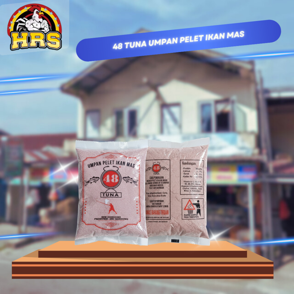 UMPAN PELET IKAN MAS PELET 48 TUNA ORIGINAL Racikan Ikan Mas Tuna