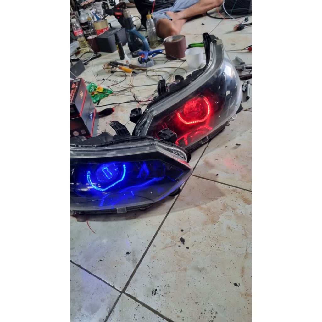 headlamp avanza 2016 17 2018 custom