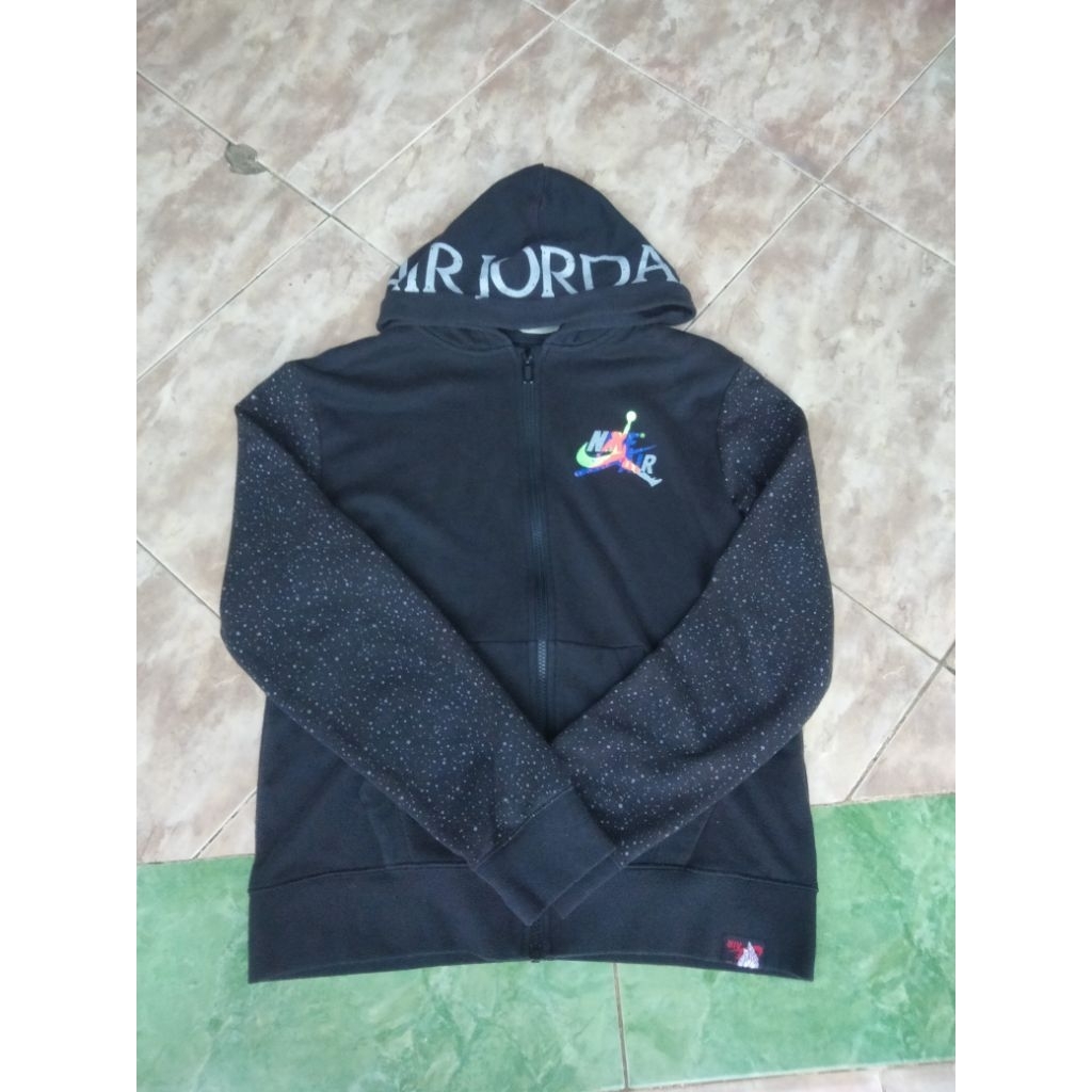 nike hoodie ziper second brand