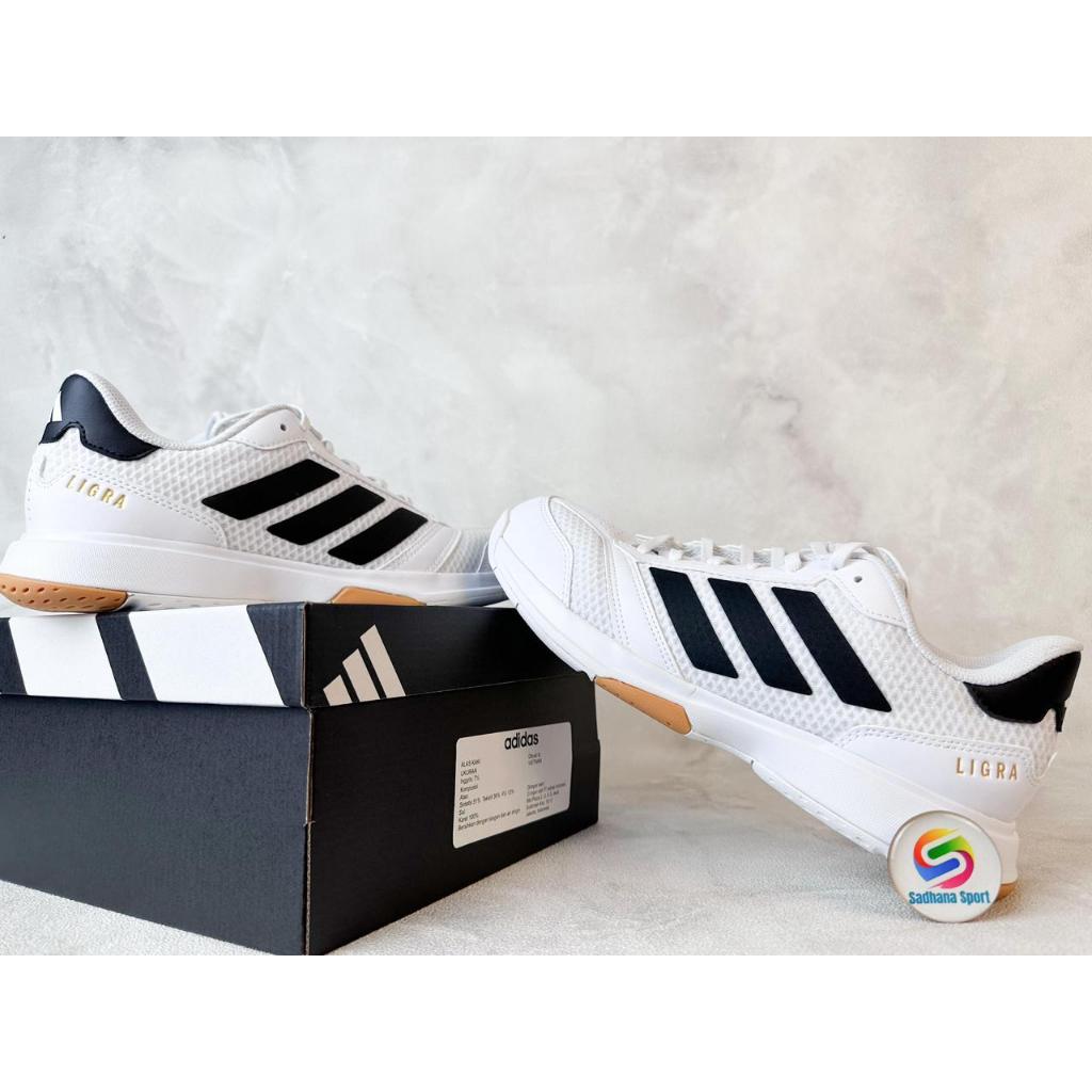 Sepatu Olahraga Indoor Adidas Ligra 8 W White [IH8118]
