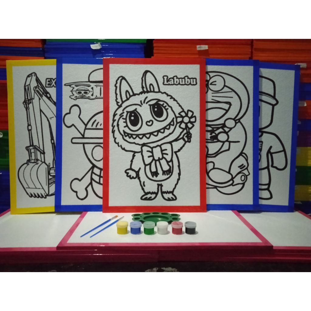 STYROFOAM LUKIS PAKET LENGKAP