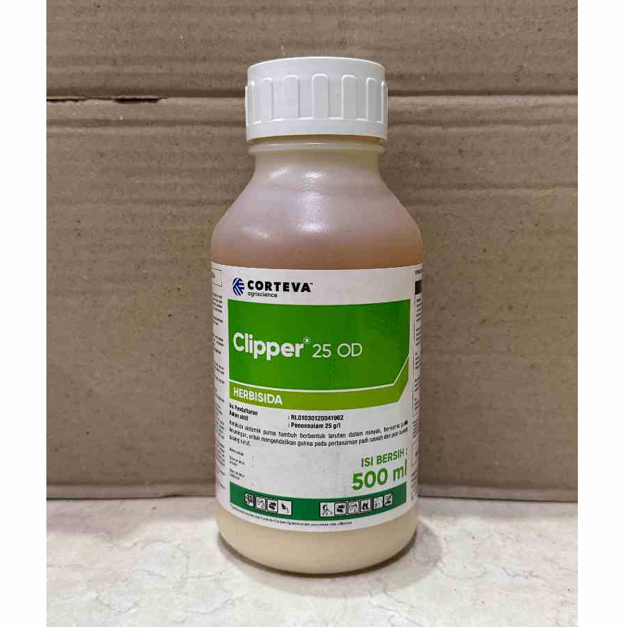 Clipper 25 OD 500 ml HERBISIDA Racun Rumput Sawah