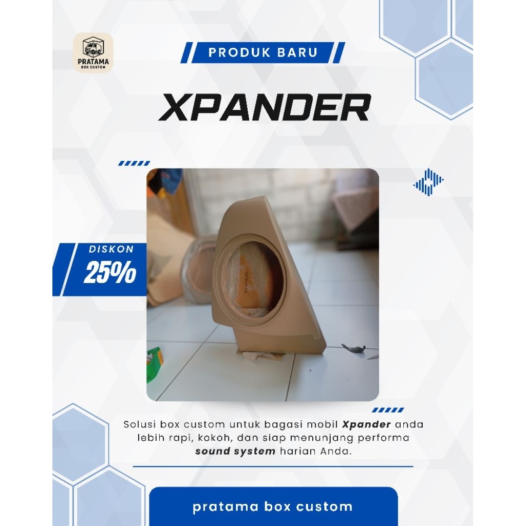 Box Sudut Mobil Xpander - Handmade Pratama Box Custom