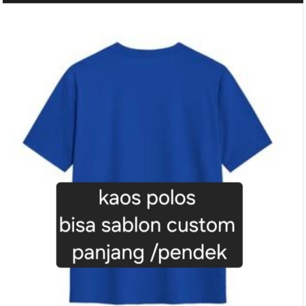 kaos oblong dan polo
