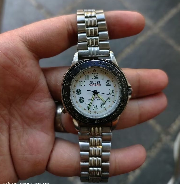 Jam tangan guess waterpro indiglo
