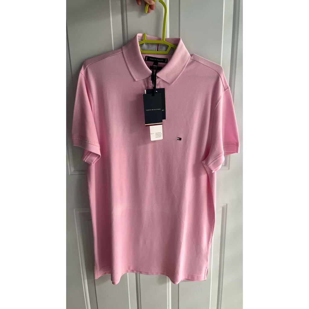 Tommy Hilfiger 1985 Regular Polo Original Pink Size S – With Tag (Defect Pudar)