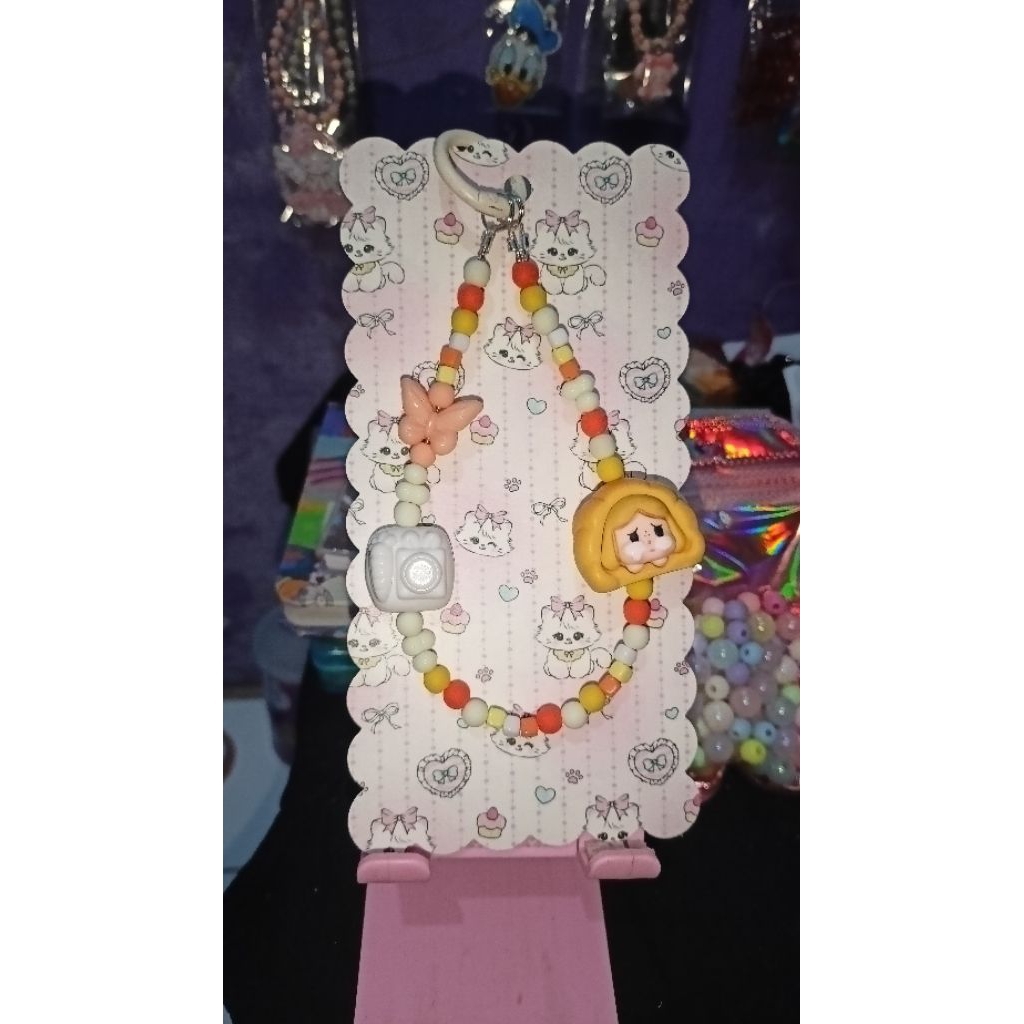 strap gantungan hp cocok buat tangan lengan kecil cantik simpel