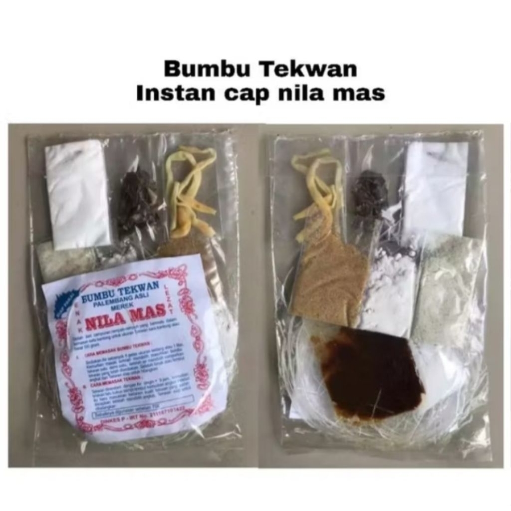 Bumbu instan tekwan cap piqri / nila mas / bumbu tekwan / bumbu kering