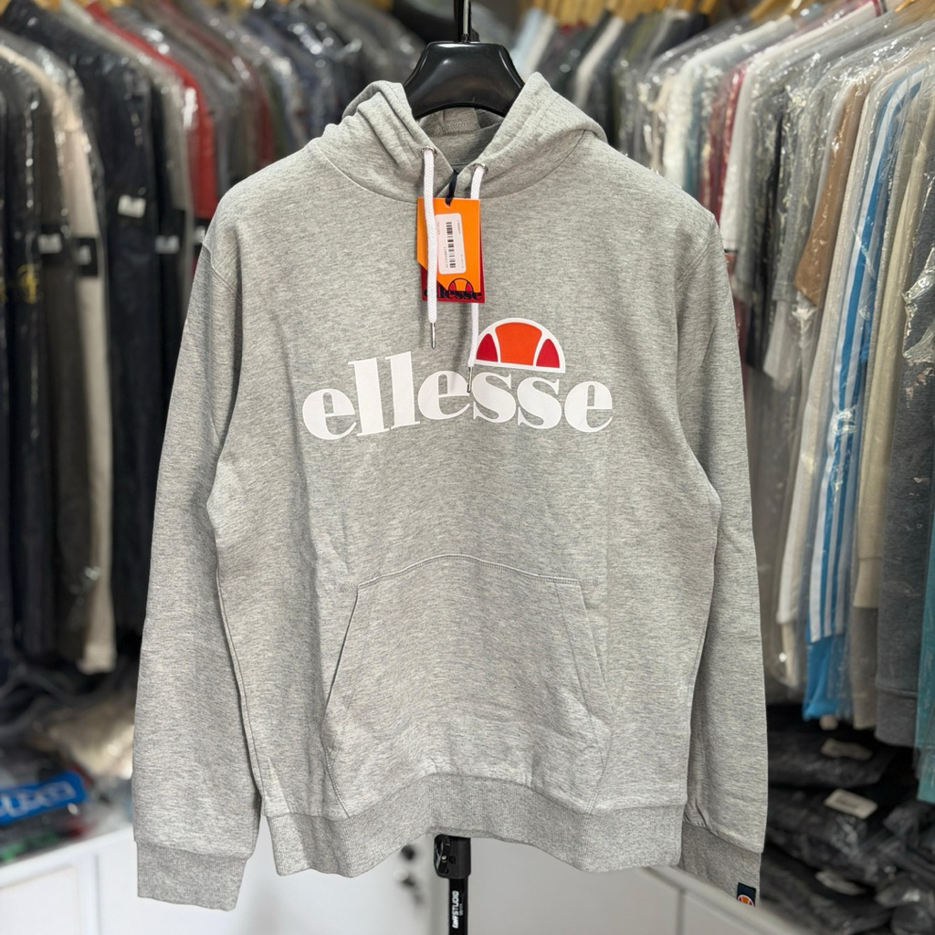 Hoodie Ellesse Grey Brand New With Tags 100% Original  Size : S ( 70 X 50 ) M ( 72 X 54 ) Model TB 1
