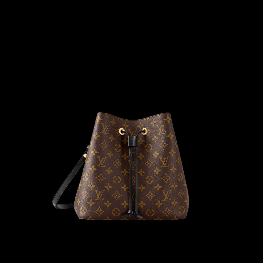 louis vuitton neo noe monogram canvas brown